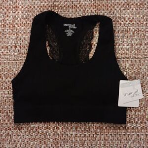 New T&T Seamless Racerback Bra‎ Black Women's Small New With Tags